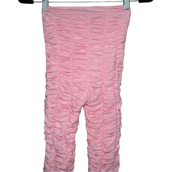 I.AM.GIA Pink Ruched Mesh Ophelia Pants XS - Picture 12 of 15